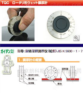 日本COTEC可泰TQC粗糙度和干膜测量仪