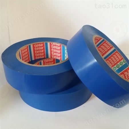TESA蓝色冰箱胶带-tesa4298-MOPP捆扎胶带-固定电器胶带-家具部件胶带-金属封尾无残胶