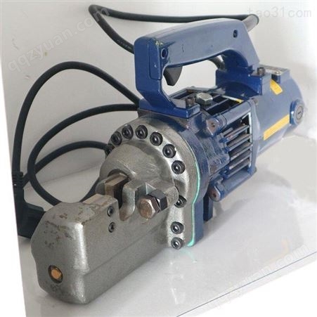 择众电动液压冲孔机 手提式钢板角铁打孔机 操作简单