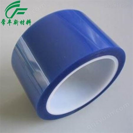 长期生产  蓝色硅胶带 耐高温220度不残胶