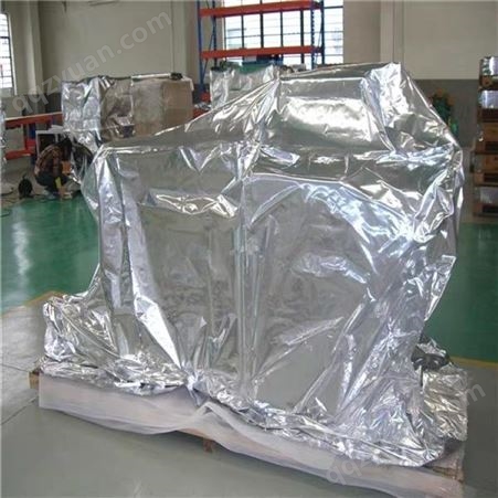 聊城机械防潮铝箔铝塑袋  机器设备防潮袋直销   机器出口真空包装袋定制