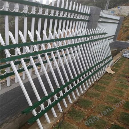 三横杆锌钢护栏 铁艺围栏小区围墙锌钢阳台护栏定制
