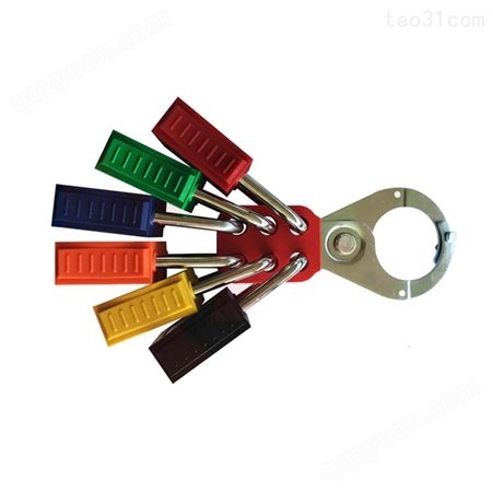 铂铒盾PATRON 安全挂锁上锁挂牌锁具11214绿色不同花钥匙塑料锁体