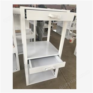 洛阳乾昊实体厂家非标定制生产三层二抽钢制工作台柜
