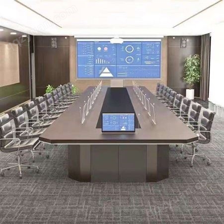 大型办公会议桌 简约现代开会洽谈办公桌 品种规格齐全 办公家具