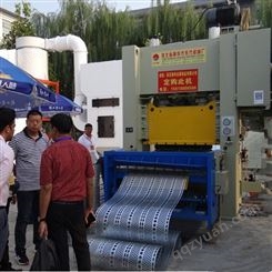 黄骅市2021新型钢板网冲孔机 200T穿孔镀锌冲孔机出厂价
