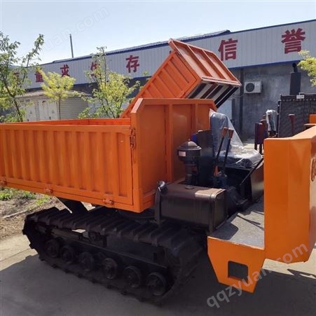 履带式运输车 拉混凝土自卸车工程履带运输车载重5吨