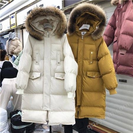 低价外贸尾货女装羽绒服工厂直销冬季杂款韩版女式加厚外套棉衣