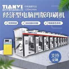 浙江天易定制 全自动壁纸印刷机 高速电脑印刷机
