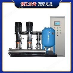 德工设备 泰安管道泵大流量供水循环变频泵 自动增压恒压稳压水泵