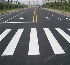 交通道路标线施划道路指示标线安全指示标线