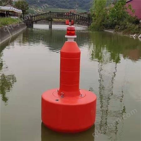 天蔚聚乙烯材质直径8001400圆柱形组合式警示浮标运河水面航道警示界