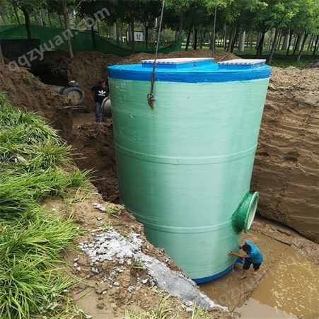 玻璃钢地埋式一体化污水提升泵站 众邦实力商家生产