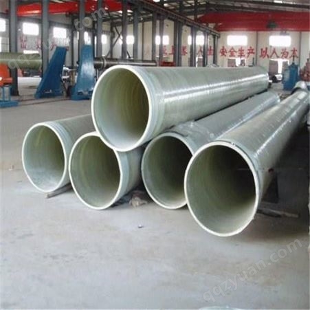 玻璃钢输水管 化工通风管道  地埋式缠绕夹砂管 电力保护管