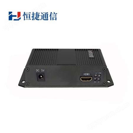恒捷通信  HJ-GAN-DVI01-4K 高清视频光端机 DVI延长器 光纤传1路4KDVI+1路音频 4K高清无延时