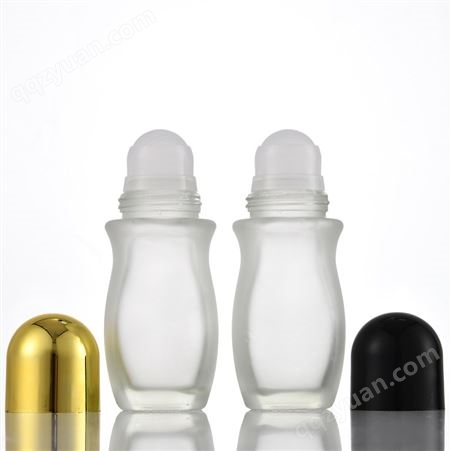 大滚珠瓶 走珠瓶 香水分装空瓶 玻璃大容量 透明磨砂乳液瓶