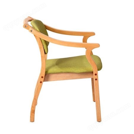 中匠福适老化家具适老化桌椅弯曲扶手椅养老院餐椅适老椅