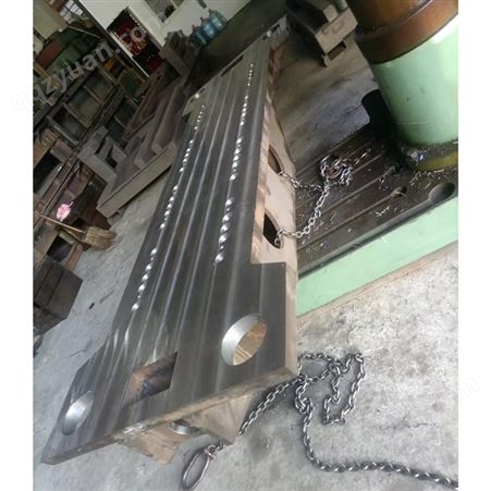 压砖机下模架 铝型材质大型机床铸件 建筑工业专用