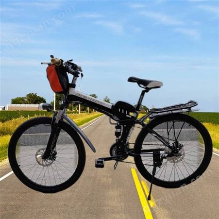 1折叠电动自行车挂包款电动自行车锂电电动自行车雪地电动自行车