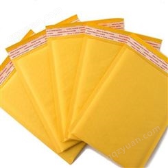 金黄色牛皮纸气泡信封袋定制现货包邮广州厂家定做订制印刷包装袋