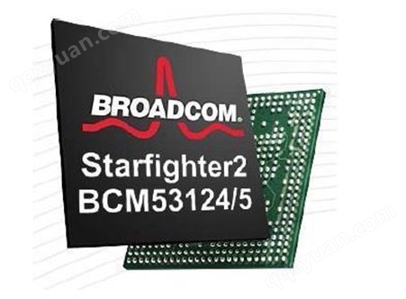 BROADCOM 集成电路、处理器、微控制器 BCM53124SKMMLG 以太网 IC GIGABIT SWITCH