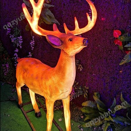dq4276玻璃钢大型仿真动物 雕塑户外园林景观组合花园 草坪装饰摆件