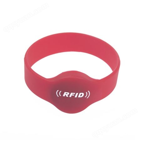 RFID硅胶腕带 圆头65mm