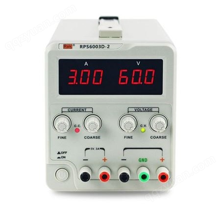 Rek美瑞克RPS6003D-2数显直流稳压电源 单路可调60V 3A