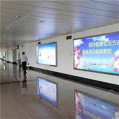 机场广告 T1出发层墙面灯箱广告定制 机场LED广告屏找传播易