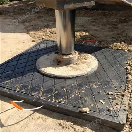 平面凹槽泵车垫板 起重机吊车用 防滑耐压 支持定制