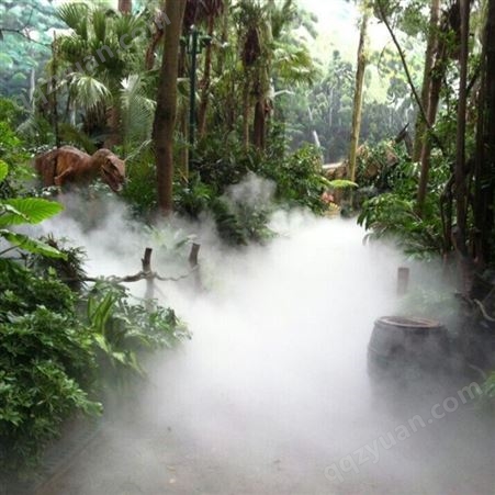 景观雾森系统设备 人造雾系统 公园景观喷雾