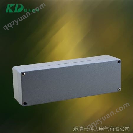 250*80*65mm铸铝接线盒 长方形铝制按钮盒 可订制按钮孔