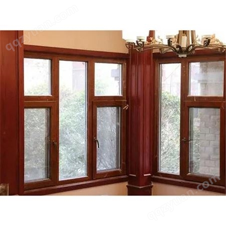 多规格铝木门窗 定制铝包木门窗 供应厂家