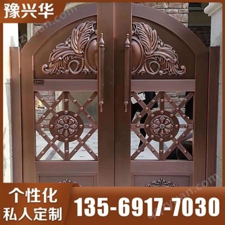 福州单扇铜门 玻璃铜门
