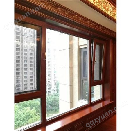 多规格铝木门窗 定制铝包木门窗 供应厂家