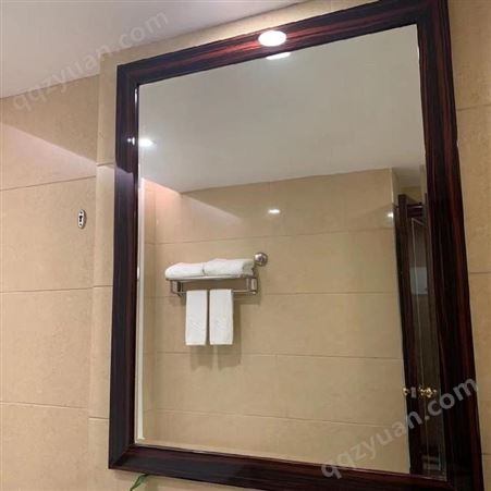 批发玻璃银镜 浴室卫生间镜子 酒店壁挂式镜子 定制加工
