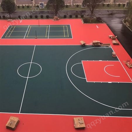 悬浮式拼装地板 悬浮拼装地板厂家 悬浮地板篮球场 广泛应用于各类球场/健身馆/幼儿园/娱乐广场/公园/老年人活动场所等