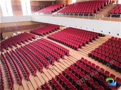 四川大型会议厅礼堂椅-成都千人礼堂座椅工程案例-大型演艺厅座椅厂家